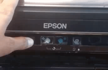 Epson ET-1110 nhấp nháy đèn đỏ