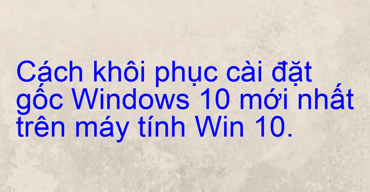 Cách khôi phục cài đặt gốc cho máy in HP M42dn