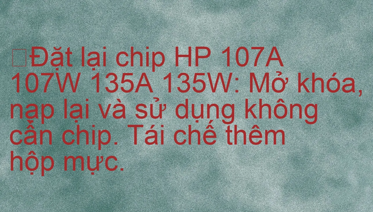 RESET CHIP HP 107W HP107a DEFINITIVO -ELIMINAR O CHIP DO TONER-USAR SEM CHIP