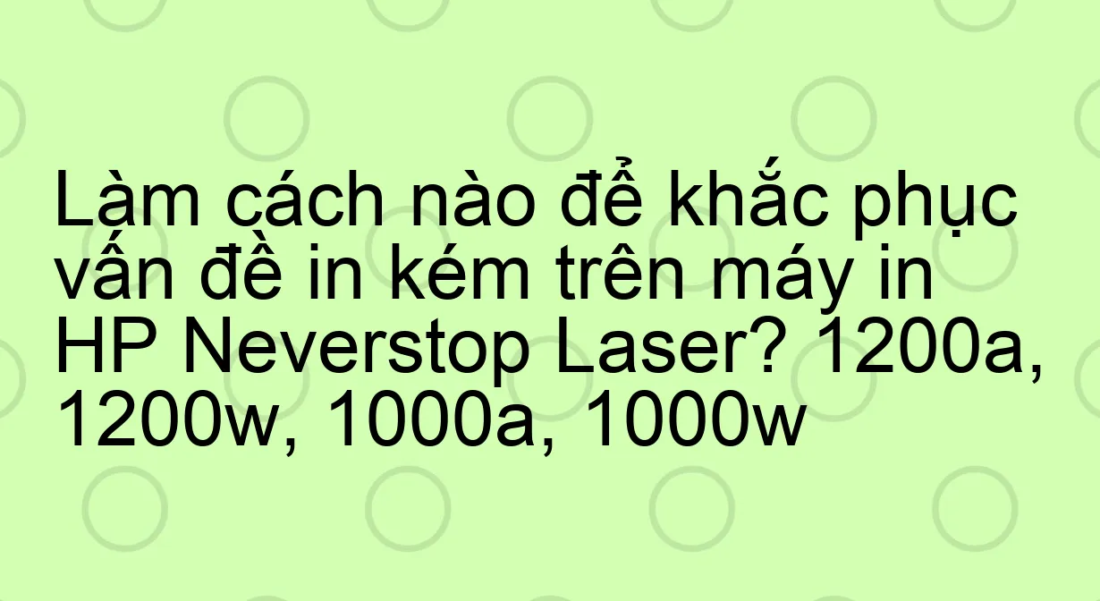 Đổ mực hp never stop 1000a xoá báo chấm than