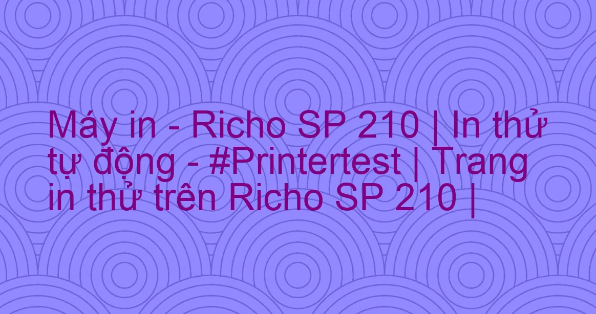 Ricoh sp111, 110,210  printer red light error resets