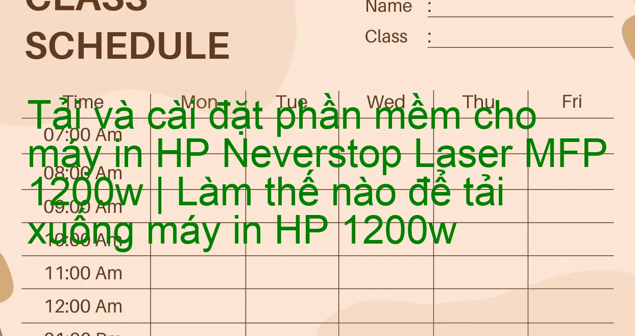 How to Download and Install HP Neverstop Laser MFP 1200w Printer wifi/wireless Driver on Windows.